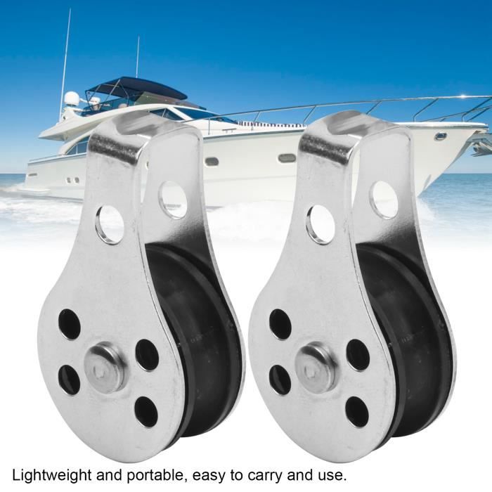 Poulie En Acier Inoxydable Pour Kitesurf - 2 Cm - Accessoire De Réparation Pour Barres De Kite Et Sports Nautiques - 3