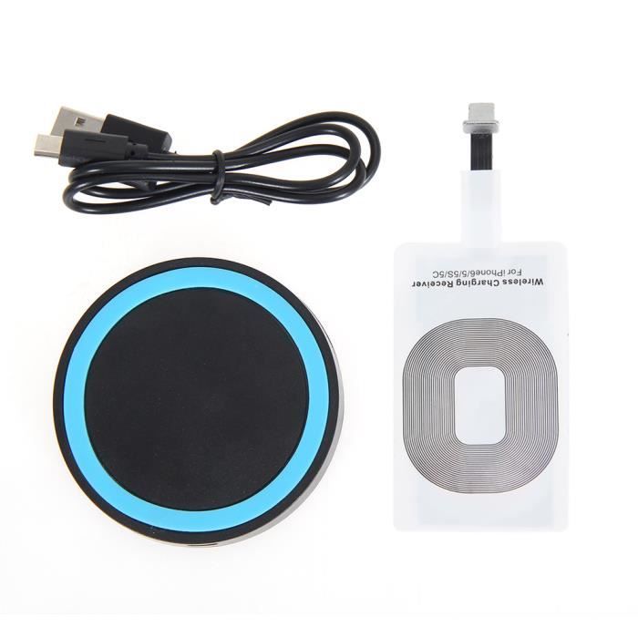 Récepteur De Charge Sans Fil Qi Ultra Fin Pour IPhone 6, 6 Plus, 6s - Permet La Charge Sans Fil Sur Anciens Modèles