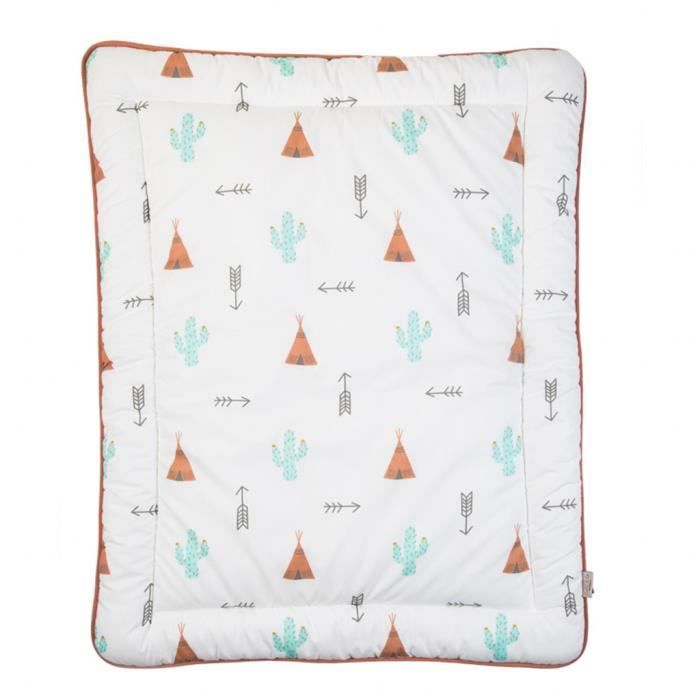 Tapis D Eveil Matelas Pour Parc D Enfants Dreamy Tipi 95 X 75 Cm Ccpmdt Cdiscount Puericulture Eveil Bebe