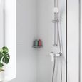 GROHE robinet douche monocommande Start Flow, montage mural, raccord fileté pour flexible en 1/2", rosaces métal incluses, 23771000-1