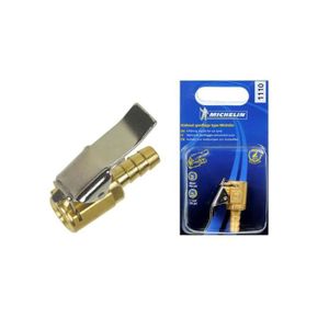 Lot De 2 Embouts De Gonflage En Laiton - 8mm - Pour Pneus De Voiture - Neuf