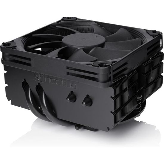 Noctua décline son ventilateur NF-A12x25 et son ventirad NH-U12A en noir