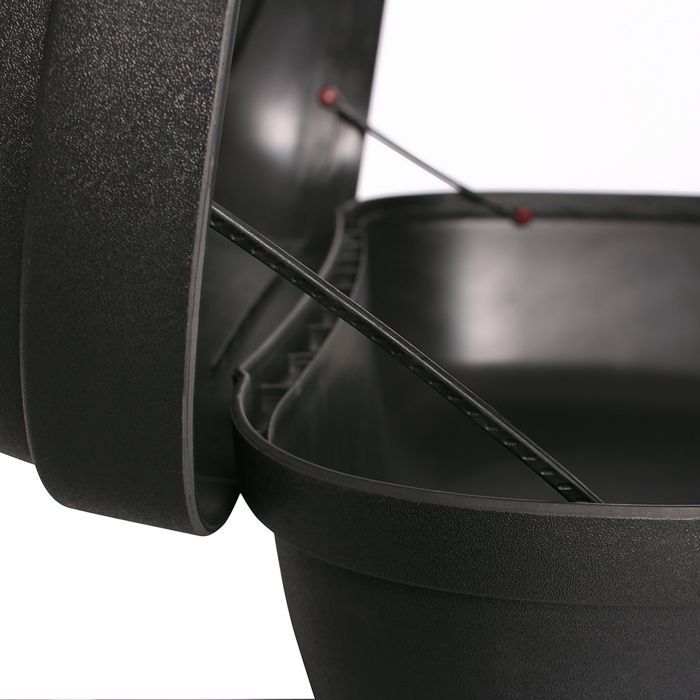 Top Case Moto TRESKO 24L - Coffre Universel Pour Scooter, Moto, Quad - Anti-Vol Et Réfléchissant