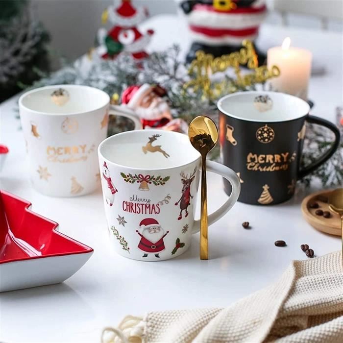 Tasse de Noël Mug, tasse à thème de Noël, accompagnée d'une