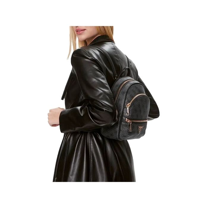 Sac à dos Guess Manhattan 27 cm Noir Synthétique Femme