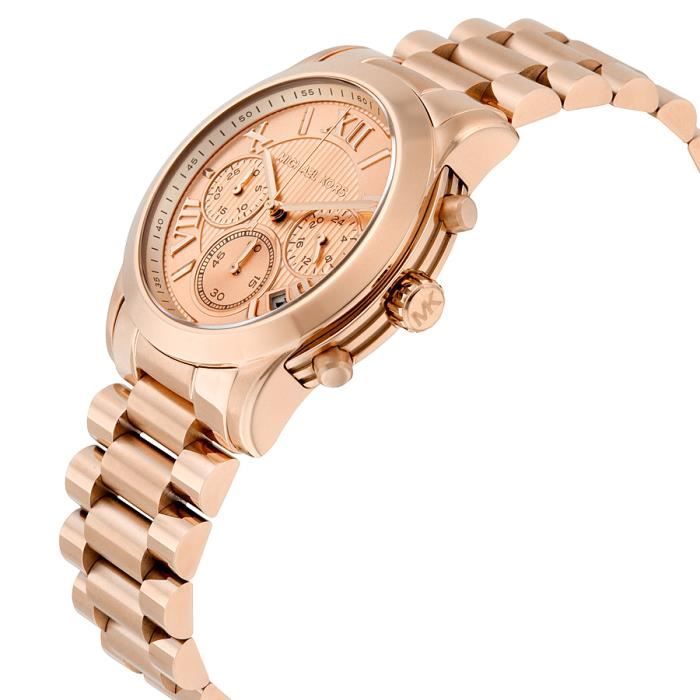 MIKAEL KORS Montre Quartz Chronographe MK6275 Femme Dor rose