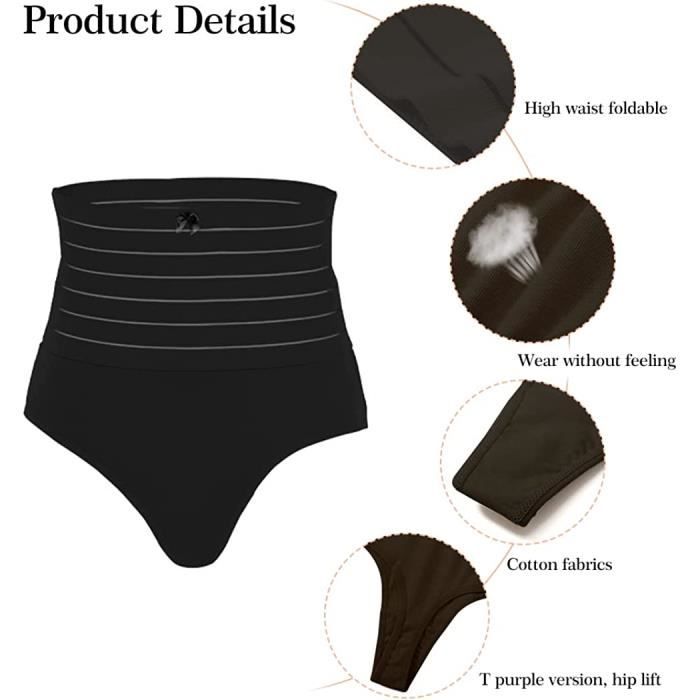 Générique Short Sport Femme Ventre Plat Culotte Panty Gainant