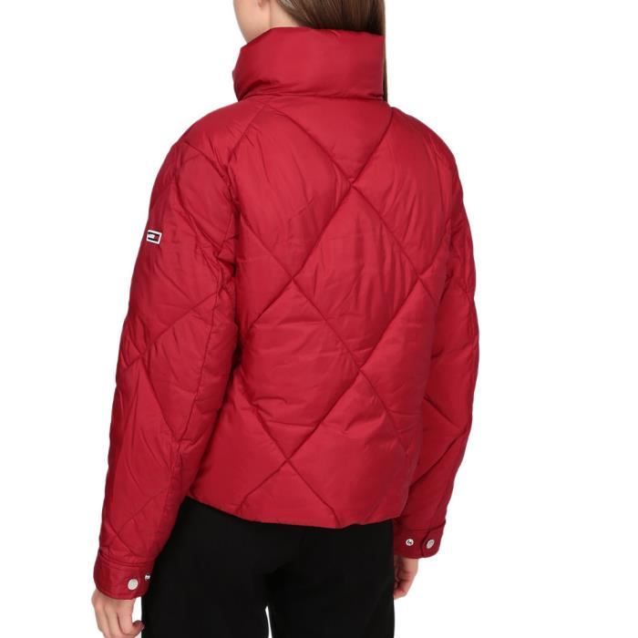 Doudoune rouge femme tommy hilfiger best sale