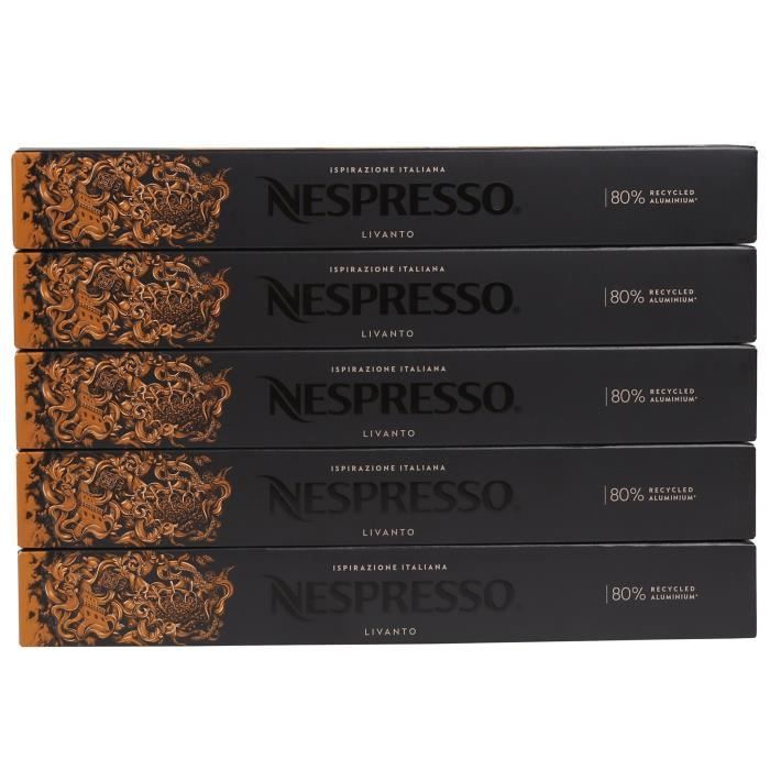 Capsule de café aromatisé ISPIRAZIONE GENOVA LIVANTO NESPRESSO