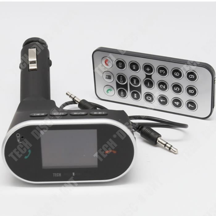 Transmetteur FM sans fils Emetteur jack Mini autoradio support main