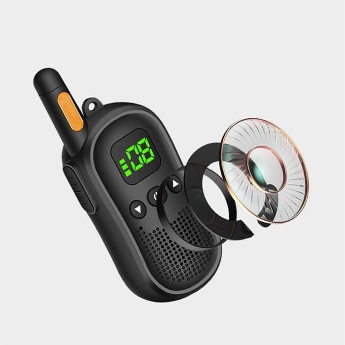 Mini Talkie-walkie, Talkie-walkie Adulte, Rechargeable, Plus Petit, Plus  léger et Plus Portable, adapté aux hôtels, Restauran[L448] - Cdiscount  Téléphonie