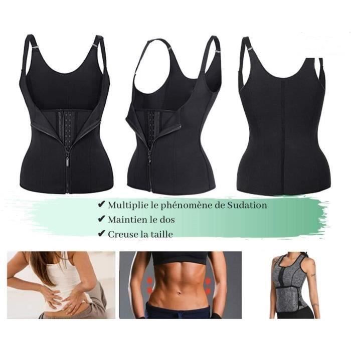 Ceinture de Sudation Gaine Amincissante Serre Taille Minceur Ventre Plat en Néoprène pour Femme pour la Perte de Poids et Le Soutien du Dos (Color : Pink, Size : L Ceinture de Sudation Gaine Amincissante Serre Taille Minceur Ventre Plat en Néoprène pour Femme pour la Perte de Poids et Le Soutien du Dos (Color : Pink, Size : L