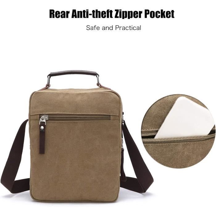 Vintage Sacs Bandouliere Sac Besace Femme Toile Sac D Epaule Sacoche Homme Messenger Bag Sacs Portes Epaule Briefcase Sac De n2533 Cdiscount Bagagerie Maroquinerie