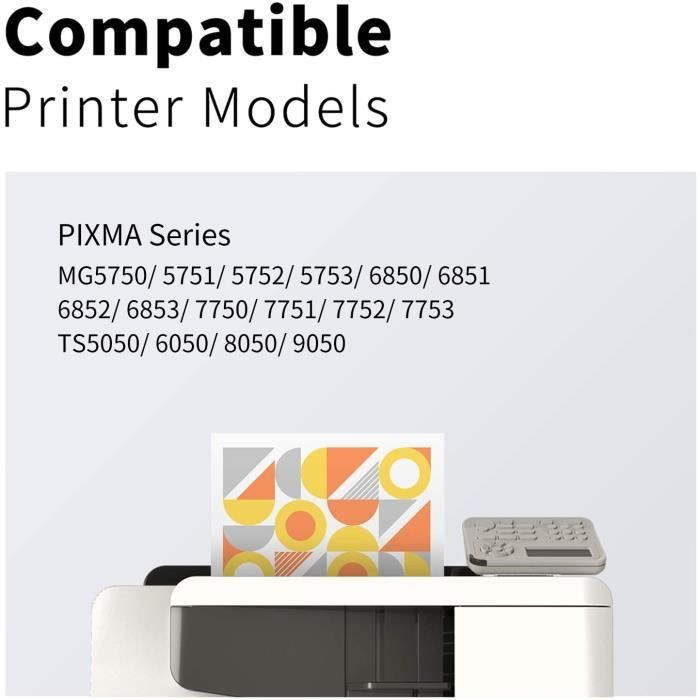 Cartouches d encre Imprimante Canon Pixma TS5050 - canon pgi-570 xl grand  noir - Cdiscount Informatique