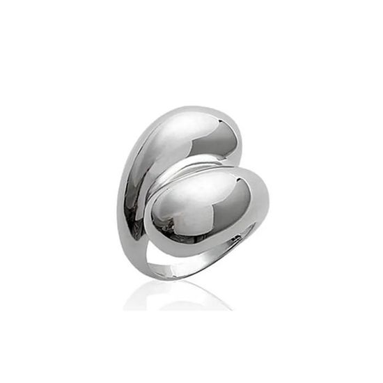 Bague En Argent Sterling 925 - Poids 14,50 G - Taille 62 - Anneau Simple Occasion Bon état