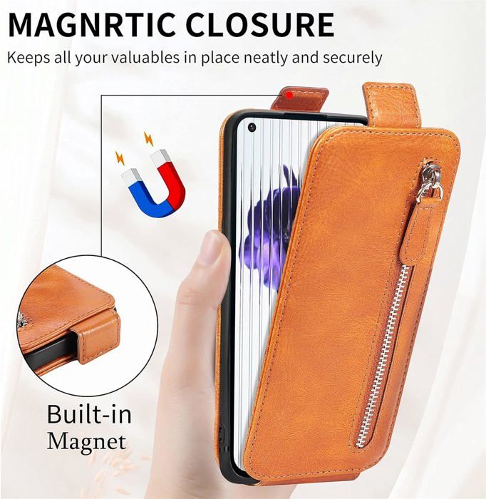 Étui Portefeuille Zanae Redmi Note 10 Pro Marron