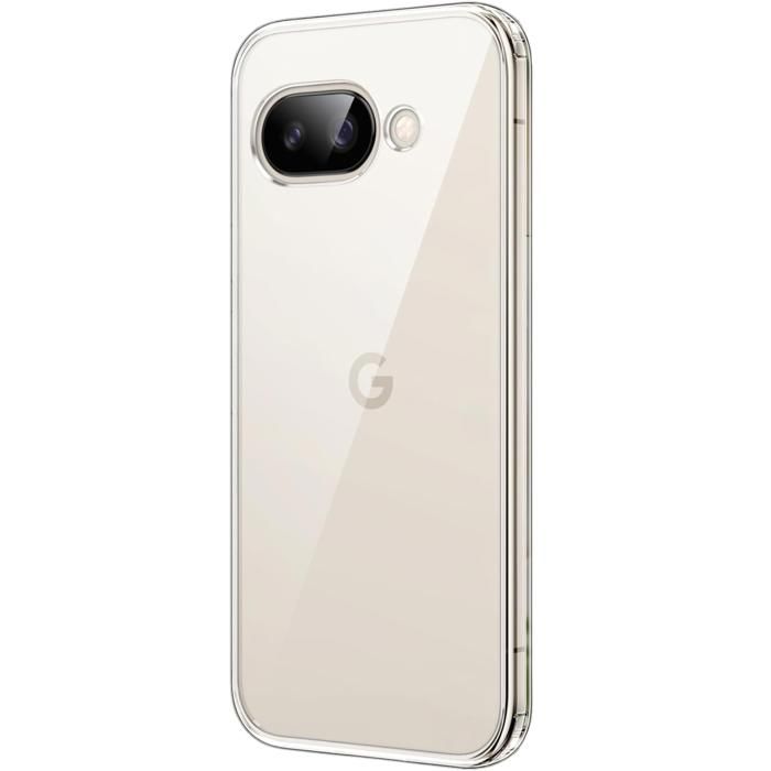 Coque FLLAO Pour Google Pixel 9A 5G – Silicone TPU Fin + 2 Films Verre Trempé, Violet - 6
