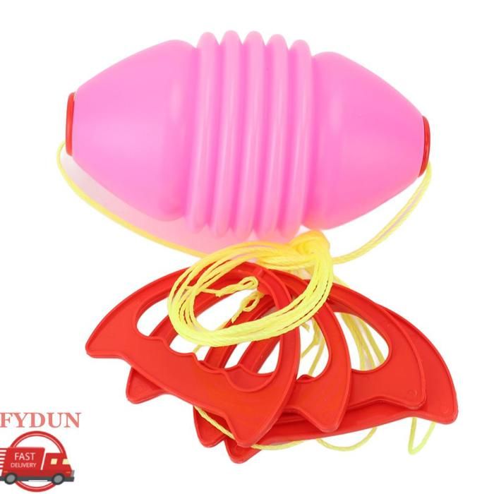 ROSE - Jeu Ball de Navette à Tirer Jeu d'Exterieur Jouet de Sport Cadeau Pour Enfant ROSE - Jeu Ball de Navette à Tirer Jeu d'Exterieur Jouet de Sport Cadeau Pour Enfant