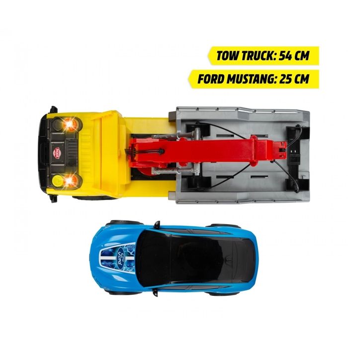 Kit de bras et treuil de grue de camion de remorquage robuste pour modèles RC à l'échelle 1/10 Compatible avec le stent de sauvetage de châssis SCX10 TRX4 Capra LCG