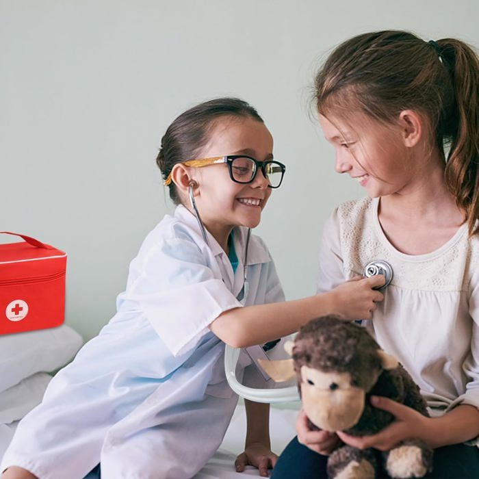 Malette Docteur Enfant Bois Avec Stéthoscope Véritable - Kit Dentiste Et Blouse Pour Jeu De Rôle Coffret Dentiste Jouet Malette Docteur Enfant Bois Avec Stéthoscope Véritable - Kit Dentiste Et Blouse Pour Jeu De Rôle Coffret Dentiste Jouet