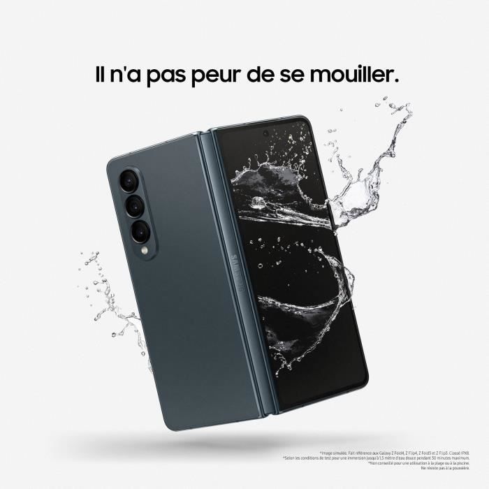 SAMSUNG Galaxy Z Fold4 256Go 5G Noir - Cdiscount Téléphonie