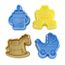 Coupe Biscuits Gateau Dessin Anime Ensemble De 4 Pieces Moule A Gateaux Jouet De Bebe Decor De Pate A Sucre Pain Type 4pcs Random Achat Vente Moule Coupe Biscuits