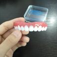 1pc Silicone Hommes Femmes Perfect Smile Placage Denture Paste Instant Dents Flex-0