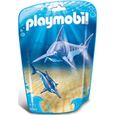 PLAYMOBIL - Family Fun - Espadon et son Petit - L'Aquarium - Enfant - Autre - Mixte-0