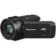 Caméscope 4K Panasonic HC-VX1 - 30 pi/s 8.57 MP 24x zoom optique Leica - Carte Flash Wi-Fi Noir-0