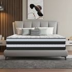 YIDATONG Matelas Hybride 160x200 - Ressorts Ensachés + Mousse Mémoire HR & Latex Bleu Naturel |Ép26cm |Confort Équilibré |Certifié Oeko-TEX®