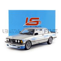 Voiture Miniature de Collection - LS COLLECTIBLES 1/18 - BMW 323 Alpina - 1983 - Silver / Blue - LS020A