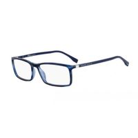 Hugo Boss BOSS 0680/IT BLUE HORN (38I), Monture lunettes