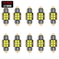 31mm - Ampoules LED Festoon Blanches Super Brillantes, Lampes de Plaque de Planificateur de Coffre, Nikde Voi