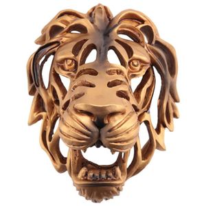 Lion tête Murale décoration Fer Sculpture Fountain e45 - Maison
