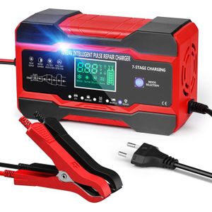 Chargeur Démarreur De Batterie 12-24V AWELCO - 60A, 600 Ah Sur Roues