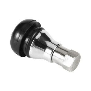 Valve droite en métal Diamètre 8,3mm de coloris argent pour jante tubeless Neuf 