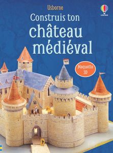 LIVRE JEUX ACTIVITÉS Usborne - Construis ton château médiéval - Maquett