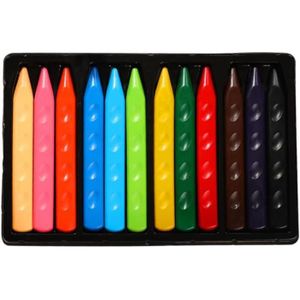 CRAYON DE COULEUR Crayons À Doigts, 12-24-36 Couleurs Crayons Non Toxiques Caryons Bébé Pour Tout-Petits Jouets Empilables Pour Tout-Petits Bé[b1640]