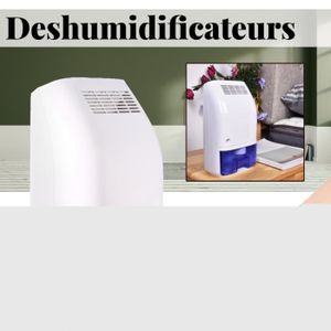 Déshumidificateur d'air, 700ml Déshumidificateur Electrique Technologie  Peltier ultra-silencieuse CES45 - Cdiscount Bricolage