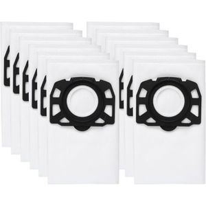 Sacs Aspirateur Karcher WD4/WD5/WD6/MV4/MV5/MV6 - 6 Pièces, Non-Tissé | Compatible KFI 487, 2.863-006.0
