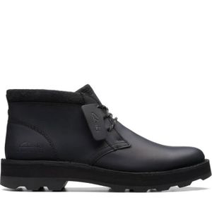Bottines Clarks En Cuir Véritable - Taille 6.5 UK (40 EU) - Occasion - Noir