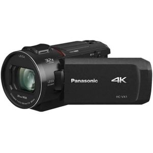 CAMÉSCOPE NUMÉRIQUE Caméscope 4K Panasonic HC-VX1 - 30 pi/s 8.57 MP 24