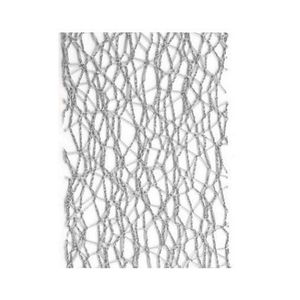 6M Argent Bordure D/écorations Sapin De Noel Bleu 236 Creux Flocon De Neige Tulle Rubans Ornement