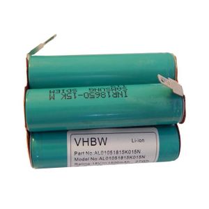 ALIMENTATION DE JARDIN vhbw Li-Ion batterie 1500mAh pour tondeuse à fil c