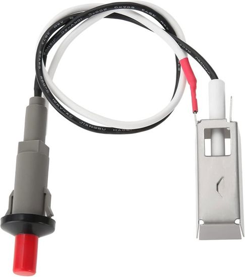 Bouton Allumage Piézoélectrique Pour Barbecue à Gaz – Remplacement Pour Coleman Et Cuisinart, Noir, Facile à Installer