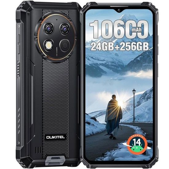 Smartphone Robuste OUKITEL G1 24Go+256Go 6,52