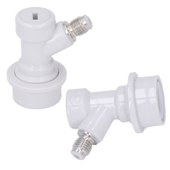 Lot De 4 Bouchons De Gazéification MRbrew - Pour Bouteilles PET 2L - Verrouillage à Bille, Joints Inclus - Carbonation Maison Bière, Soda, Kombucha