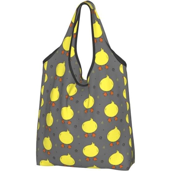 Sac De Courses Réutilisable Pliable GRatka - Grand Format, Lavable, Motif Mondrian