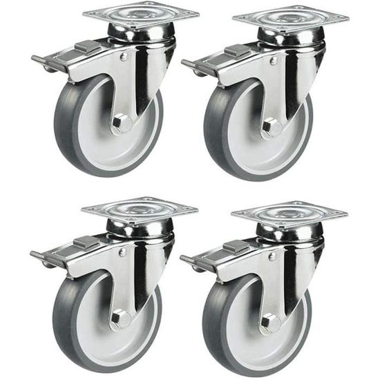 Roulette Pour Baie Vitrée Coulissante Alu MroMax Poulie En Plastique Nylon En Forme De U - Roue U00e0 Rainure - 8 X 40 X 10 Mm - Roulement De Poulie - Roue