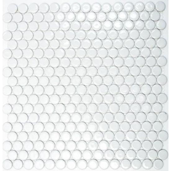 Céramique Bordure Barbara Bleu Clair Blanc 6x20cm